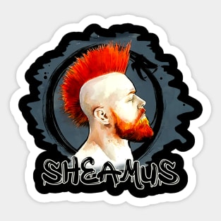 Punk Of Sheamus Sticker